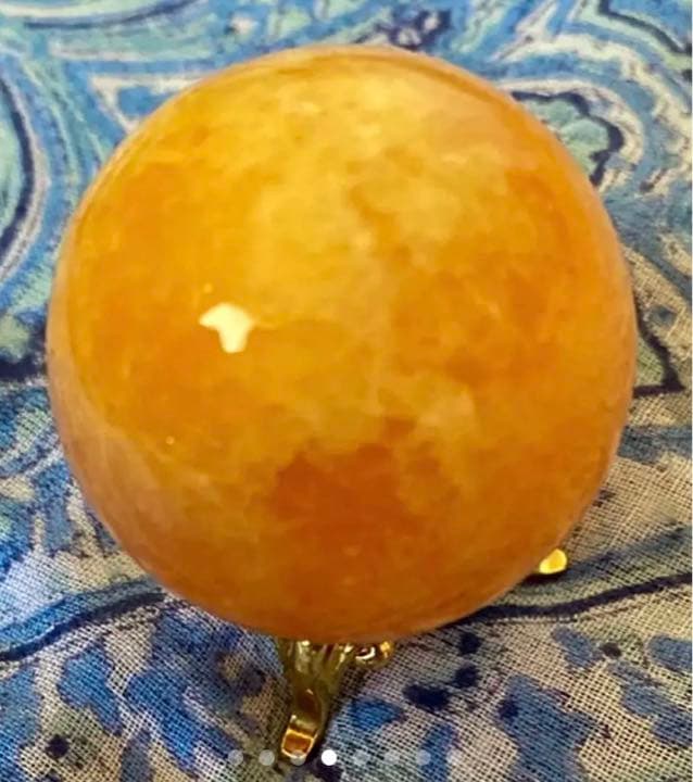 金運爆上げ　金運財運アップ石4cmシリトンイエロー黄色水晶　天然石　浄化済み