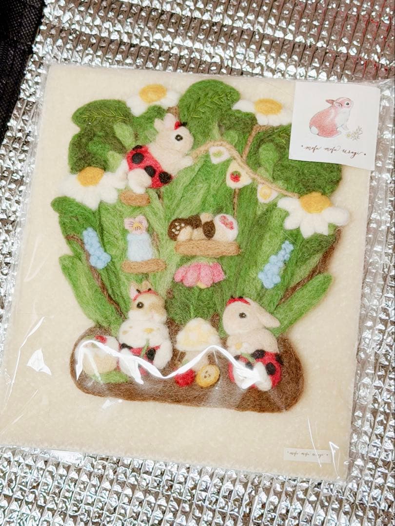 mofu mofu usagi作家 テディベア ハンドメンド ぬいぐるみ うさぎ