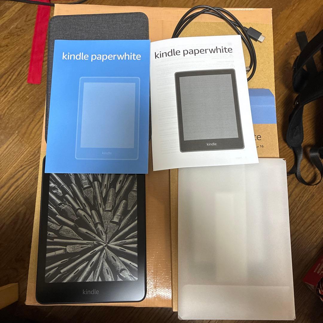 Kindle paperwhite 12世代　16GB 広告なし