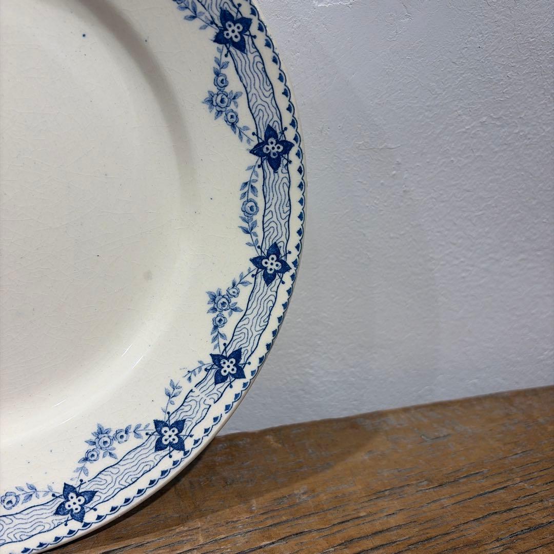 アンティークデザートプレート シュワジールロワ Lavoisier