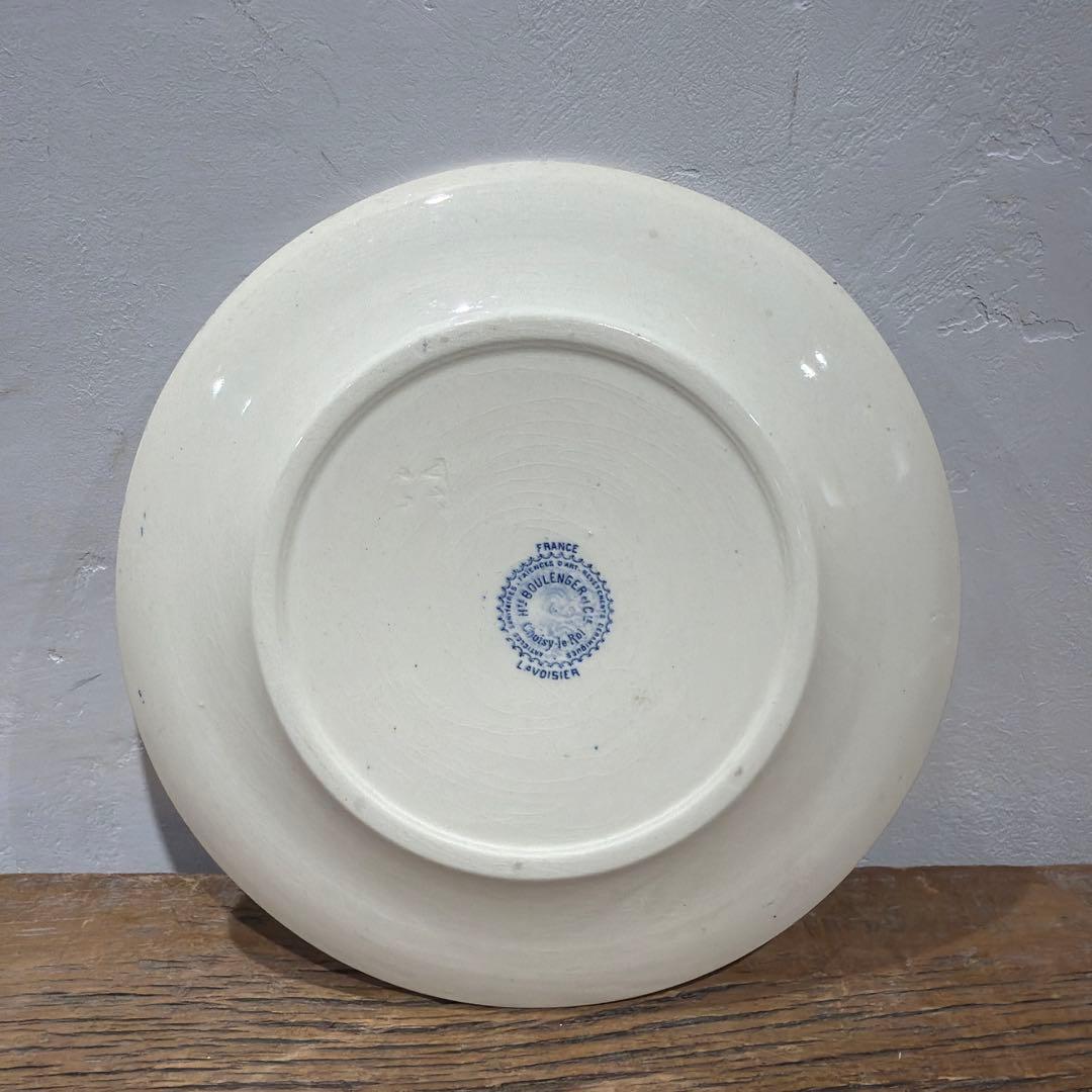 アンティークデザートプレート シュワジールロワ Lavoisier