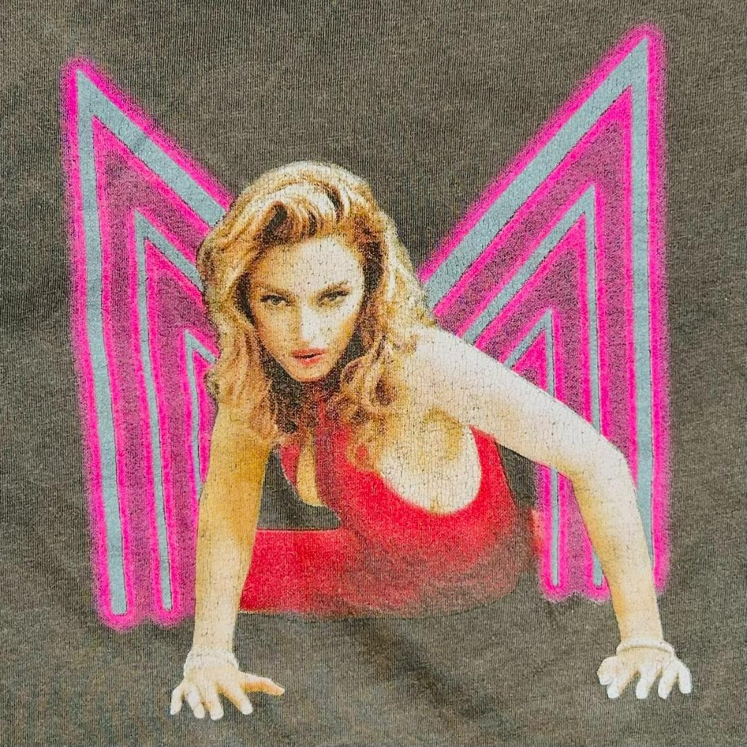 希少 マドンナ ツアーTシャツ M バンドT 00s 変色あり 雰囲気抜群 映画
