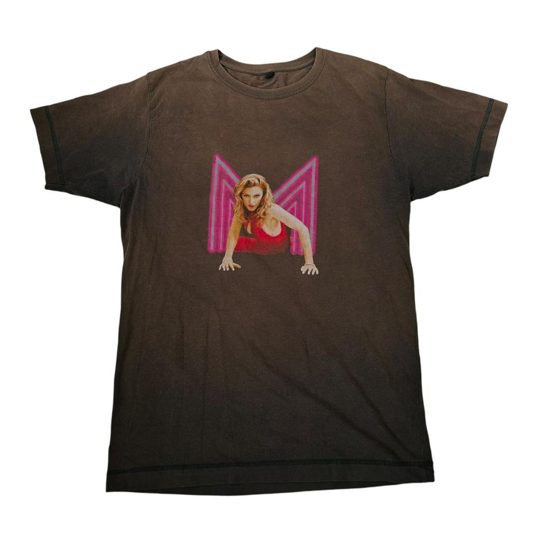 希少 マドンナ ツアーTシャツ M バンドT 00s 変色あり 雰囲気抜群 映画