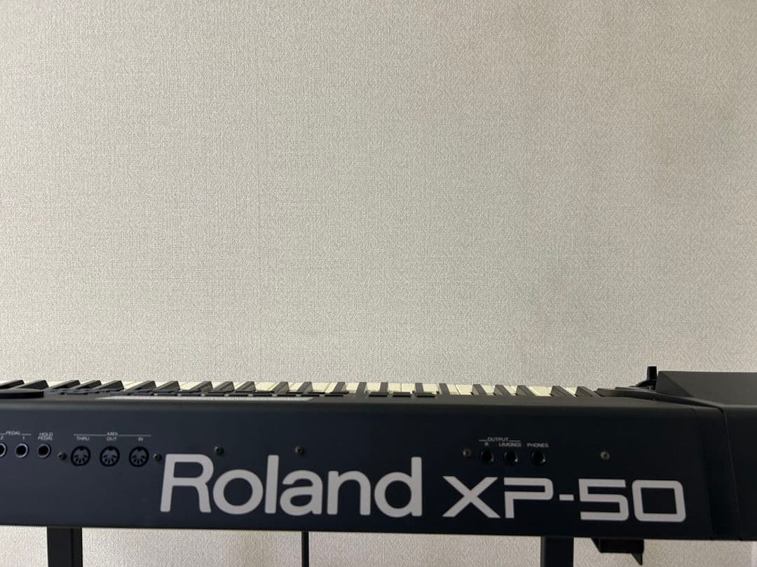 Roland シンセ XP-50「ジャンク品」ケース・エキスパンションボード付