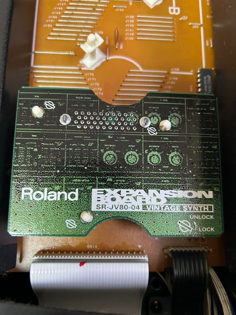 Roland シンセ XP-50「ジャンク品」ケース・エキスパンションボード付