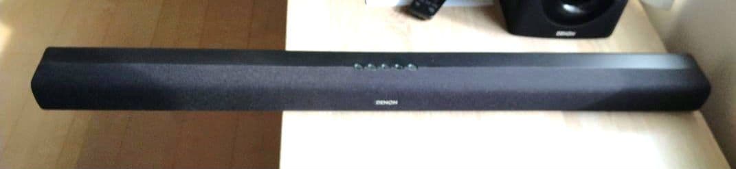 DENON・DHT-S316・サウンドバー・スピーカー　取扱説明書＆付属品付