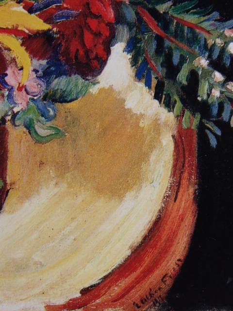 オトン・フリネス、ひまわり，ポルトガル、希少画集画、新品高級額・額装付