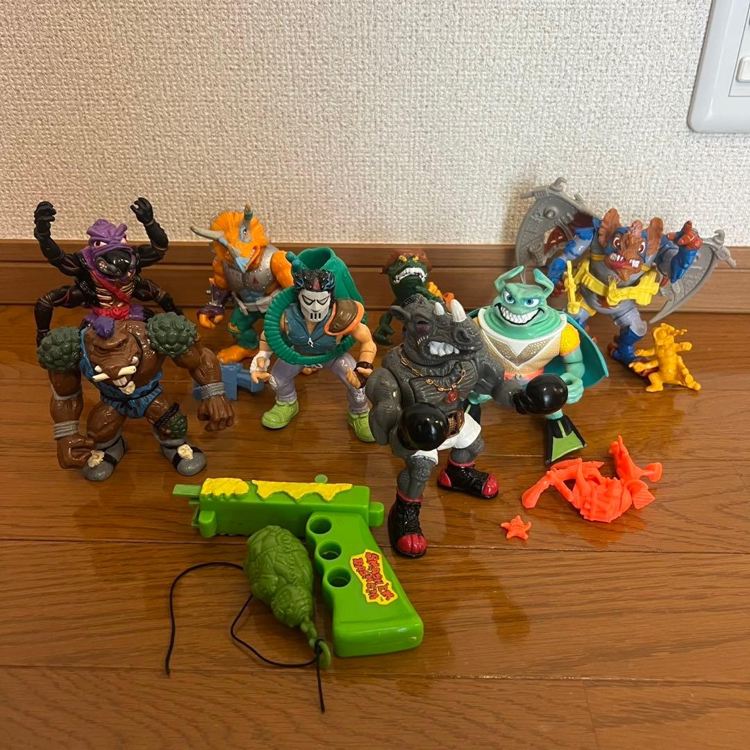 ミュータントタートルズ　ヴィラン　フィギュア　敵　8体セット