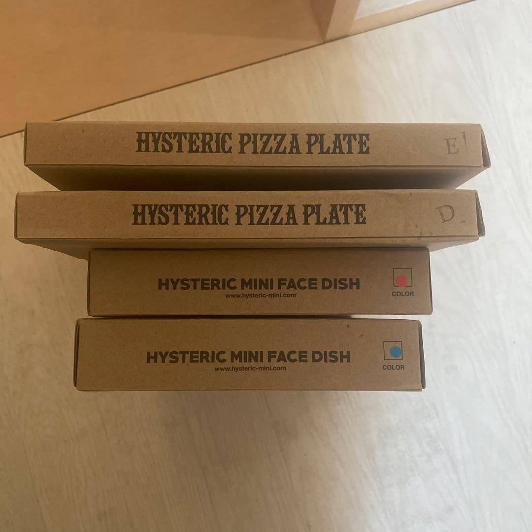 【新品・未使用】ヒスミニ　FACE DISH お皿 ノベルティ ブルー　S