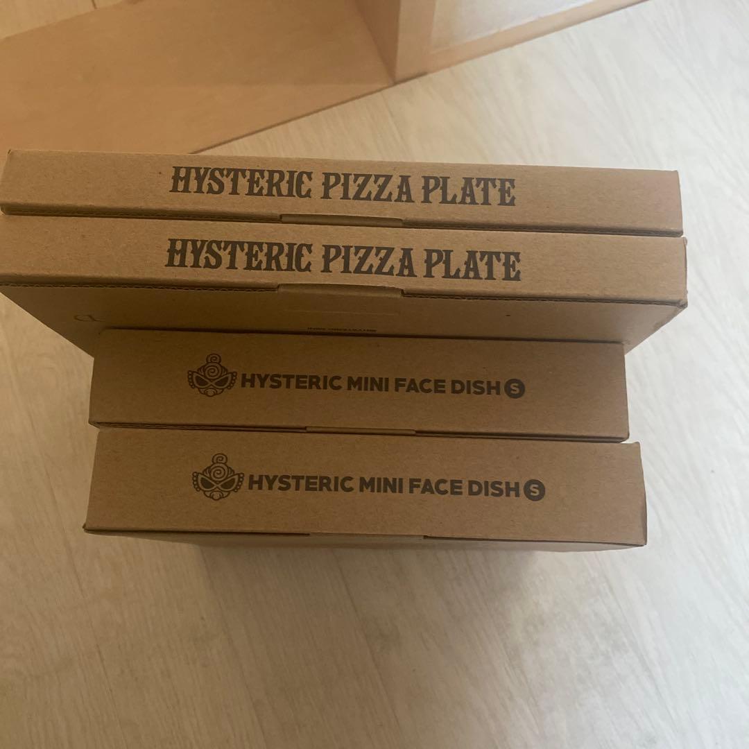 【新品・未使用】ヒスミニ　FACE DISH お皿 ノベルティ ブルー　S