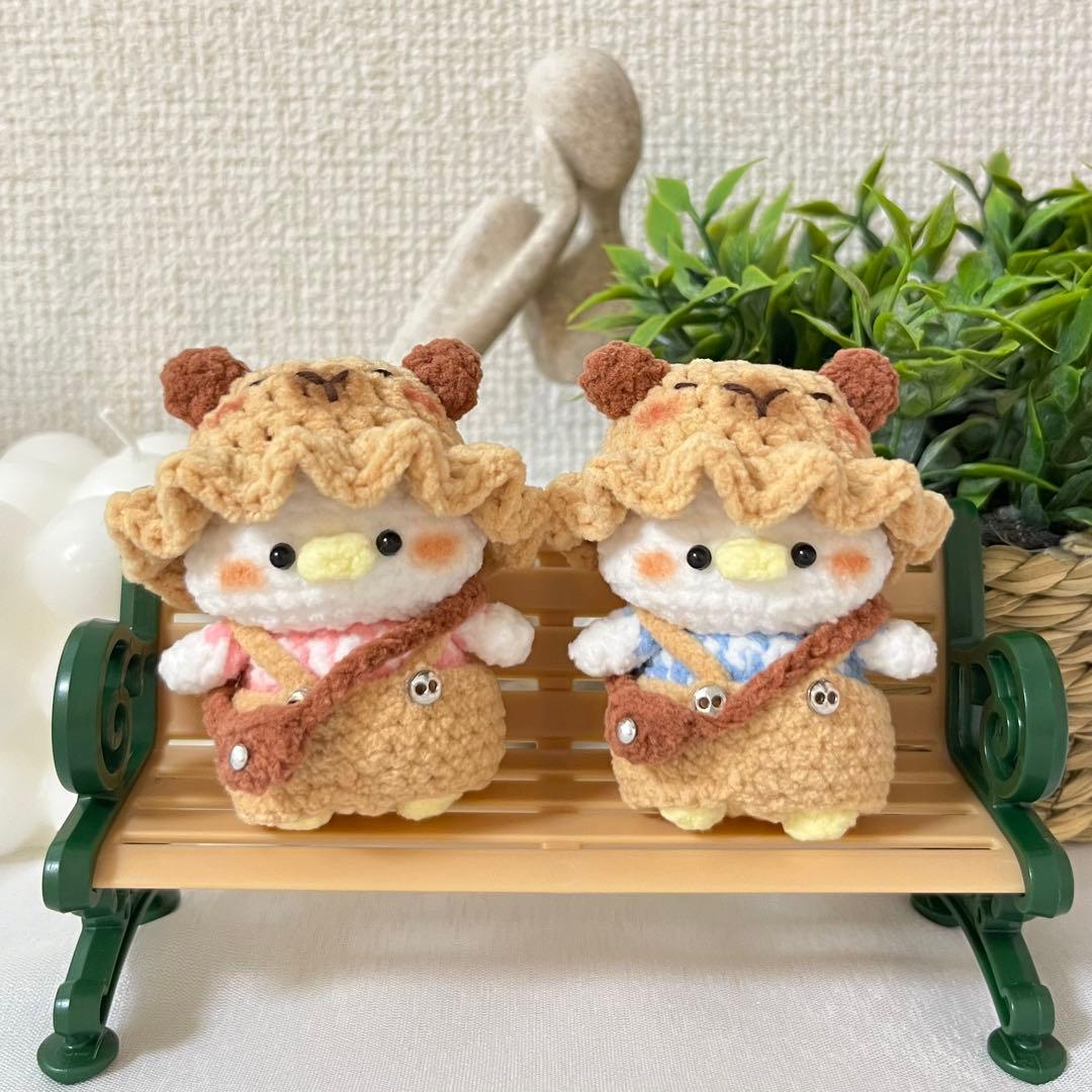 桔梗アカウント　あみぐるみ　ぬいぐるみ