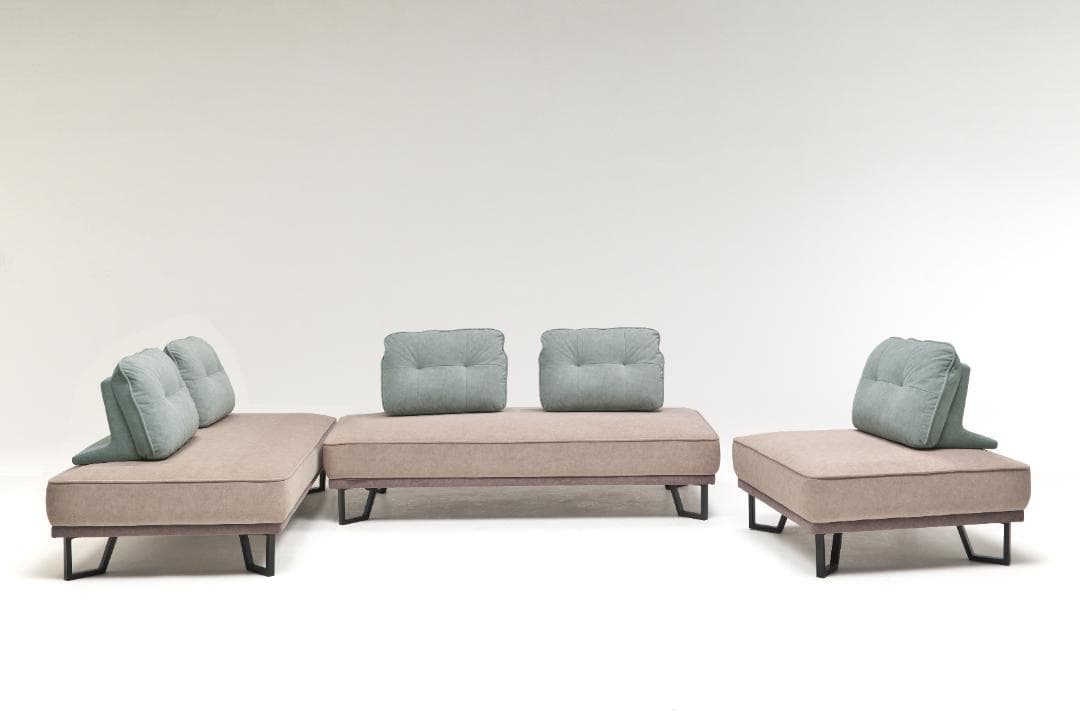 【メルカリ限定価格】高性能ファブリック3P本体 ※背クッションと1Pは別ページ