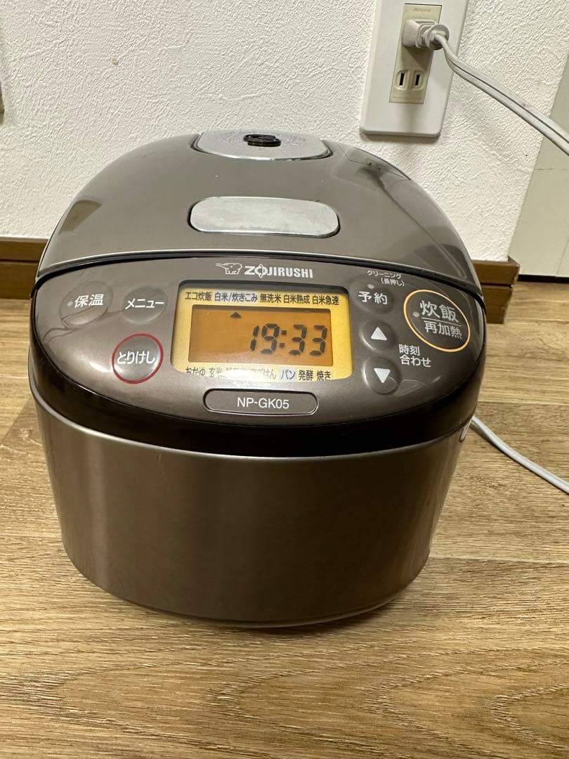 Zojirushi NP-GK05 炊飯器 0.54L 2022年製
