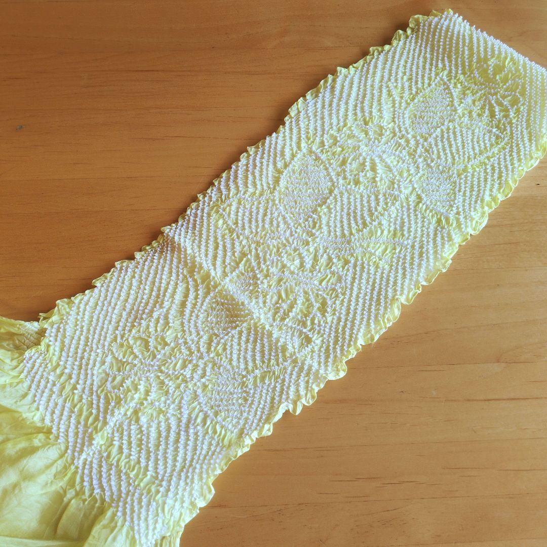 七五三　7歳　正絹　赤　着物　フルセット