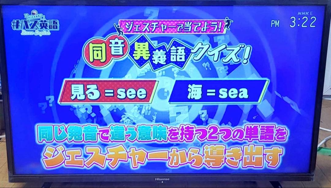 Hisense 32V液晶テレビ 32A45G 2022年製