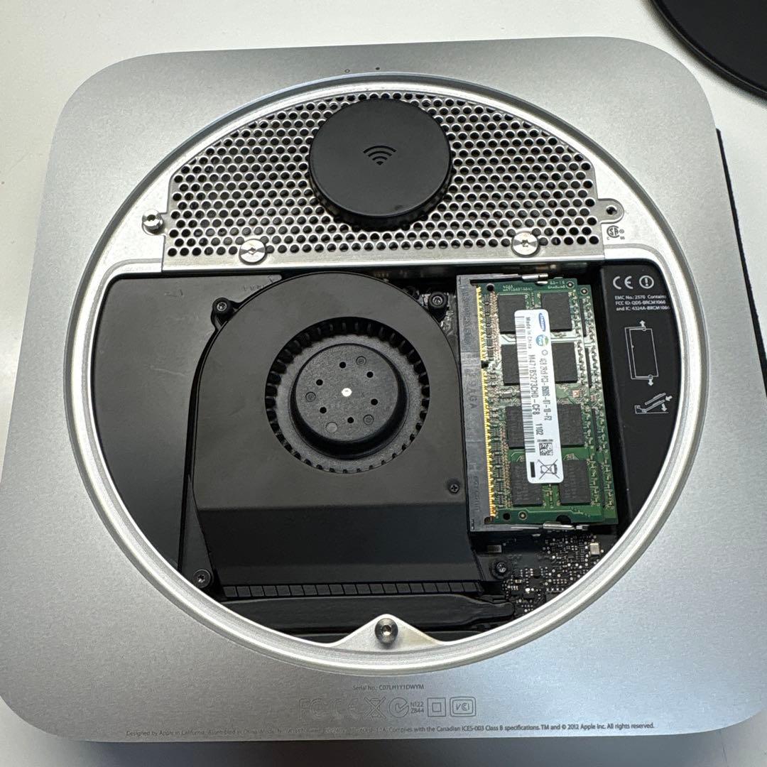 Macデスクトップ Mac mini Late2012