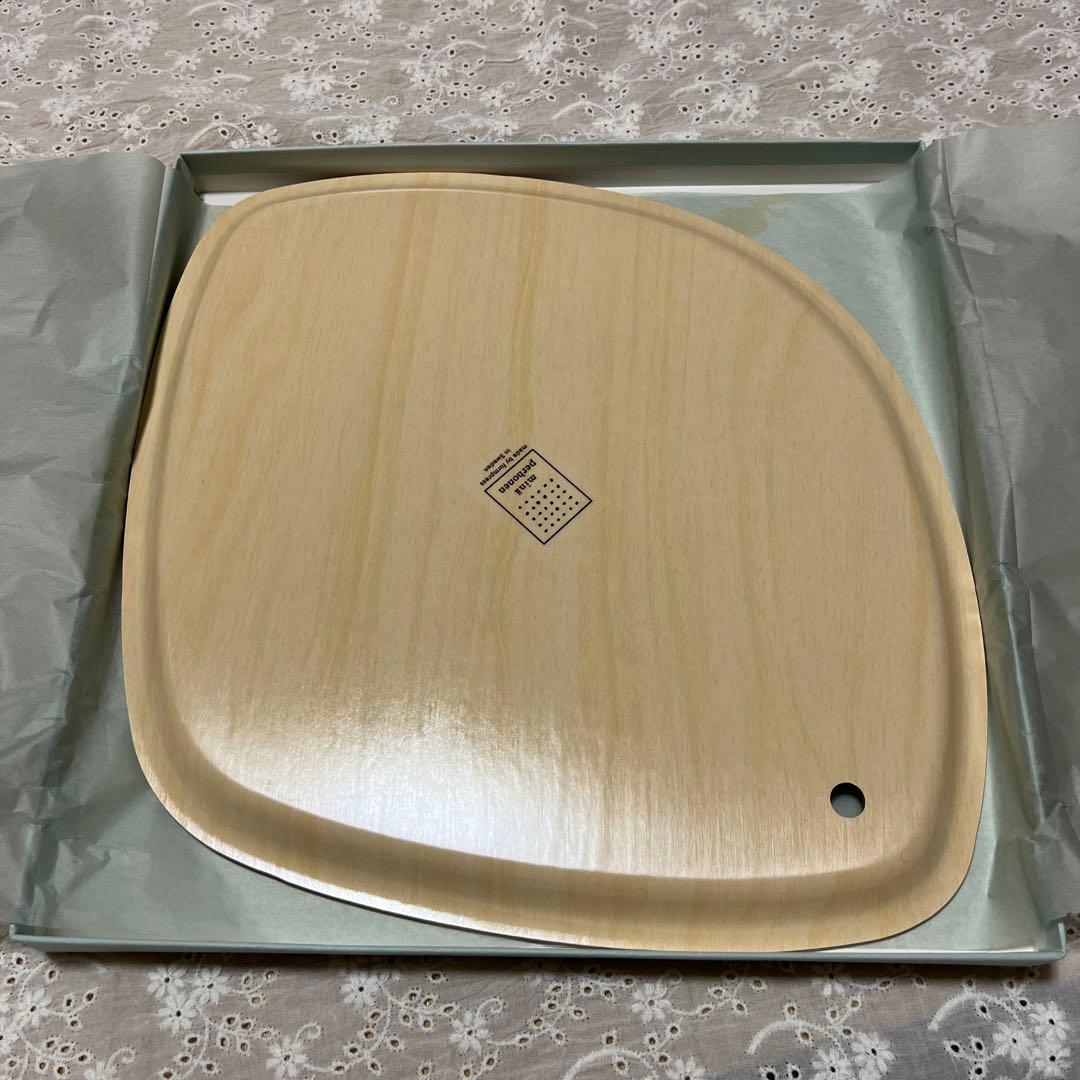 【レア】美品　ミナペルホネン　トレー菱形　新品未使用品　タンバリン　箱入り