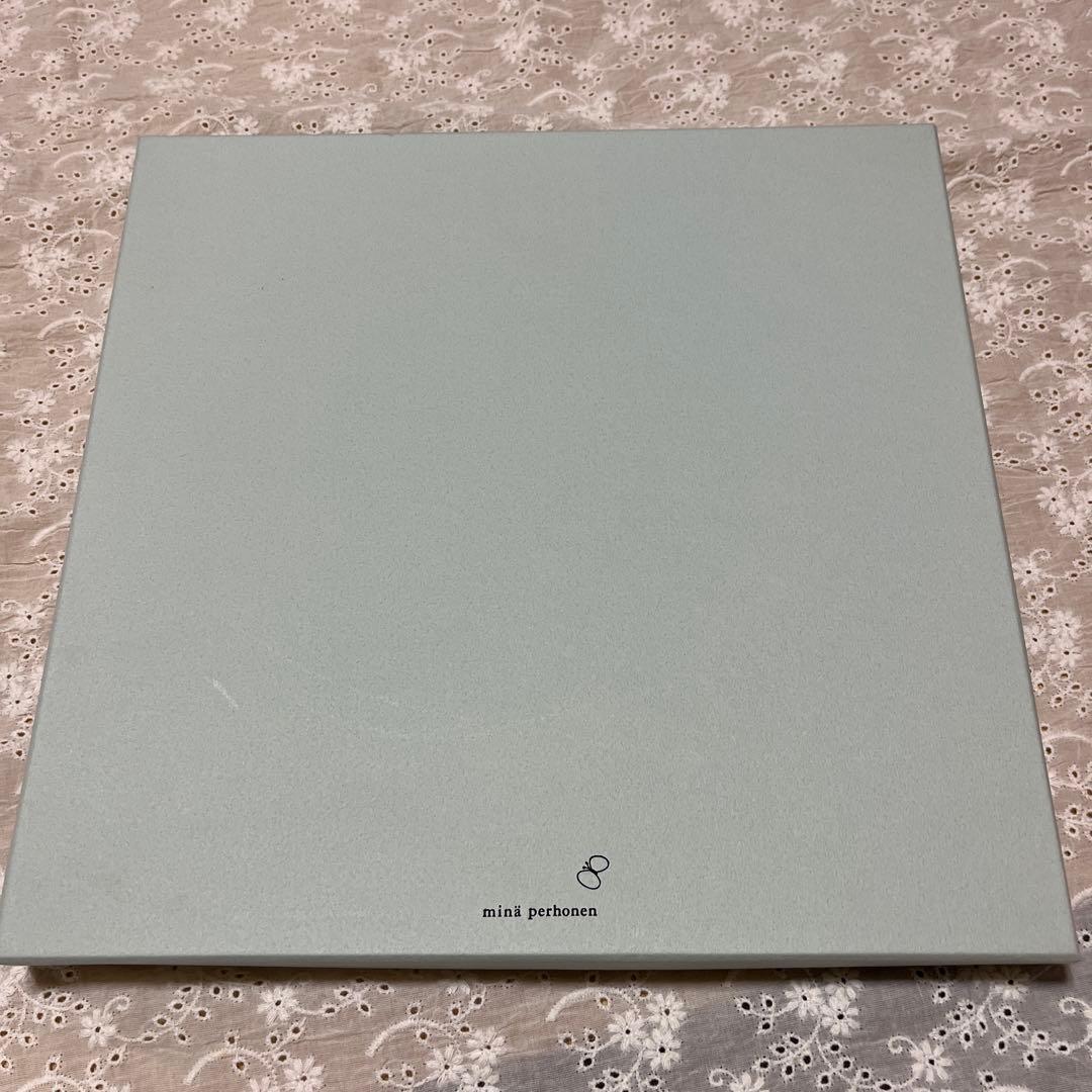 【レア】美品　ミナペルホネン　トレー菱形　新品未使用品　タンバリン　箱入り