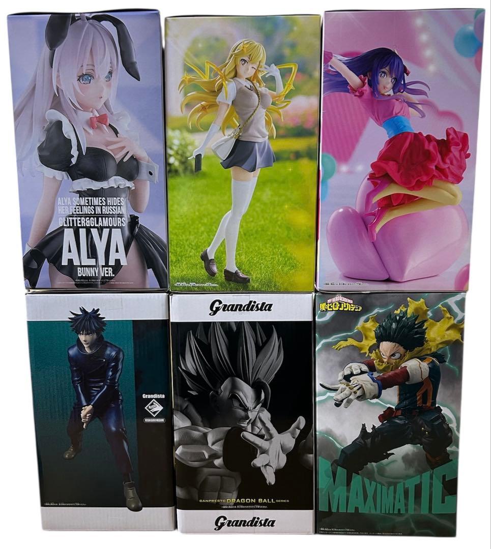 最新プライズフィギュアなど まとめ売り 6個セット 新品未開封