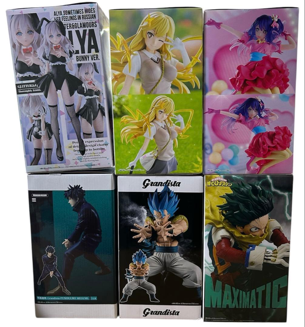 最新プライズフィギュアなど まとめ売り 6個セット 新品未開封