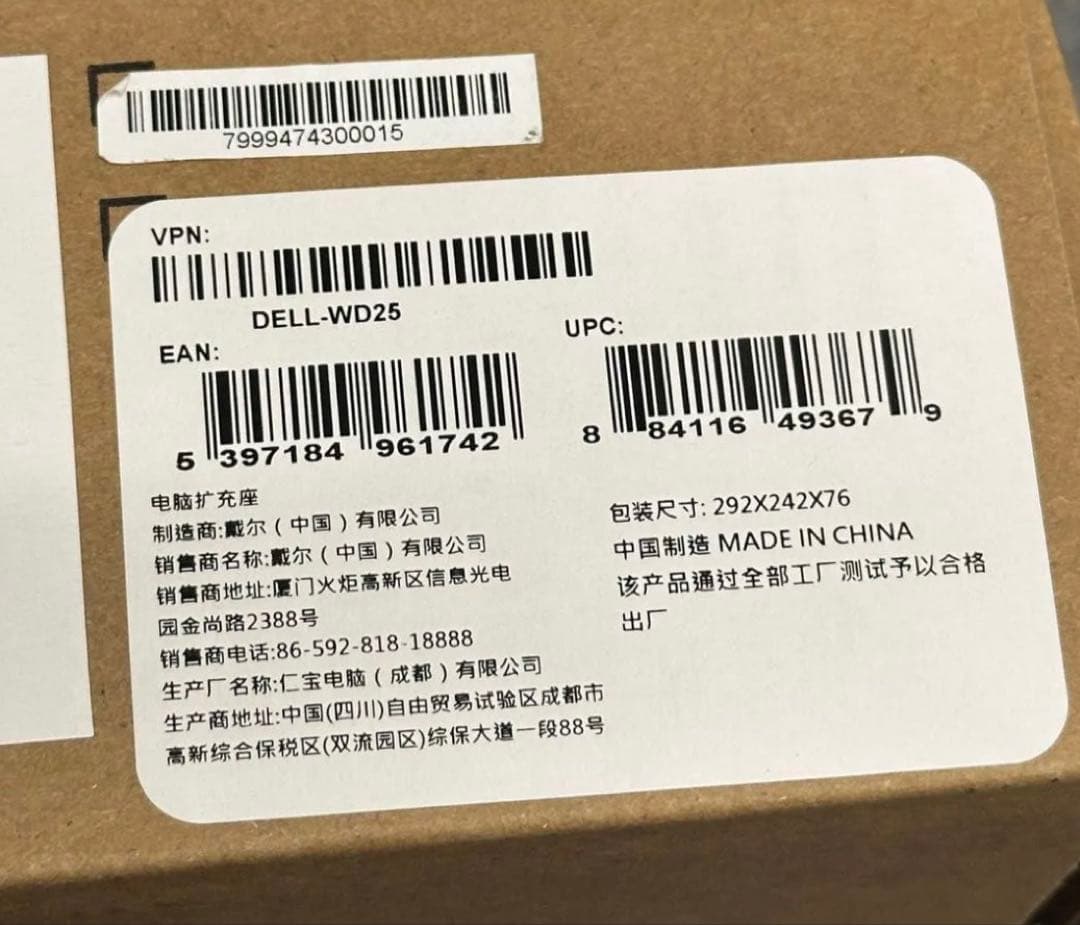 その他 Dell Pro Dock - WD25