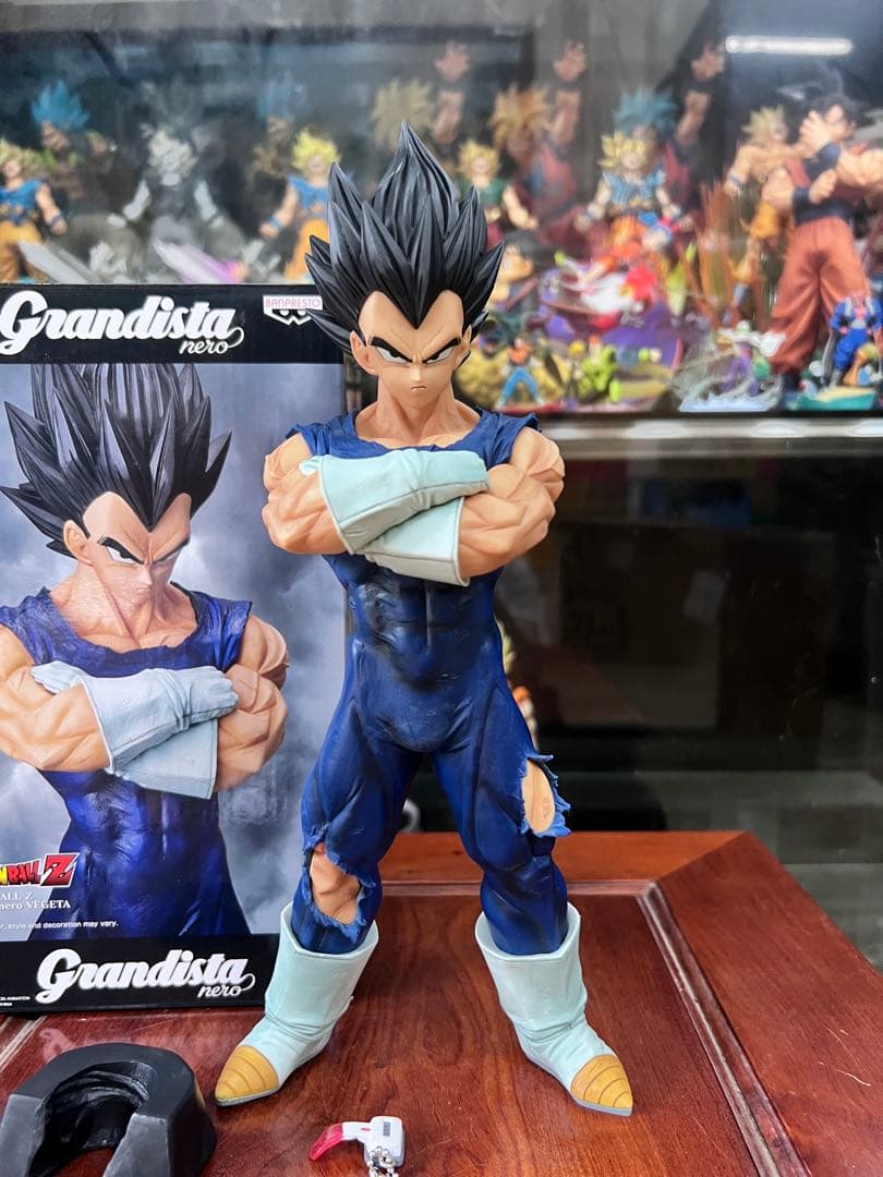 ドラゴンボール フィギュア グランディスタ 黒髪 ベジータ