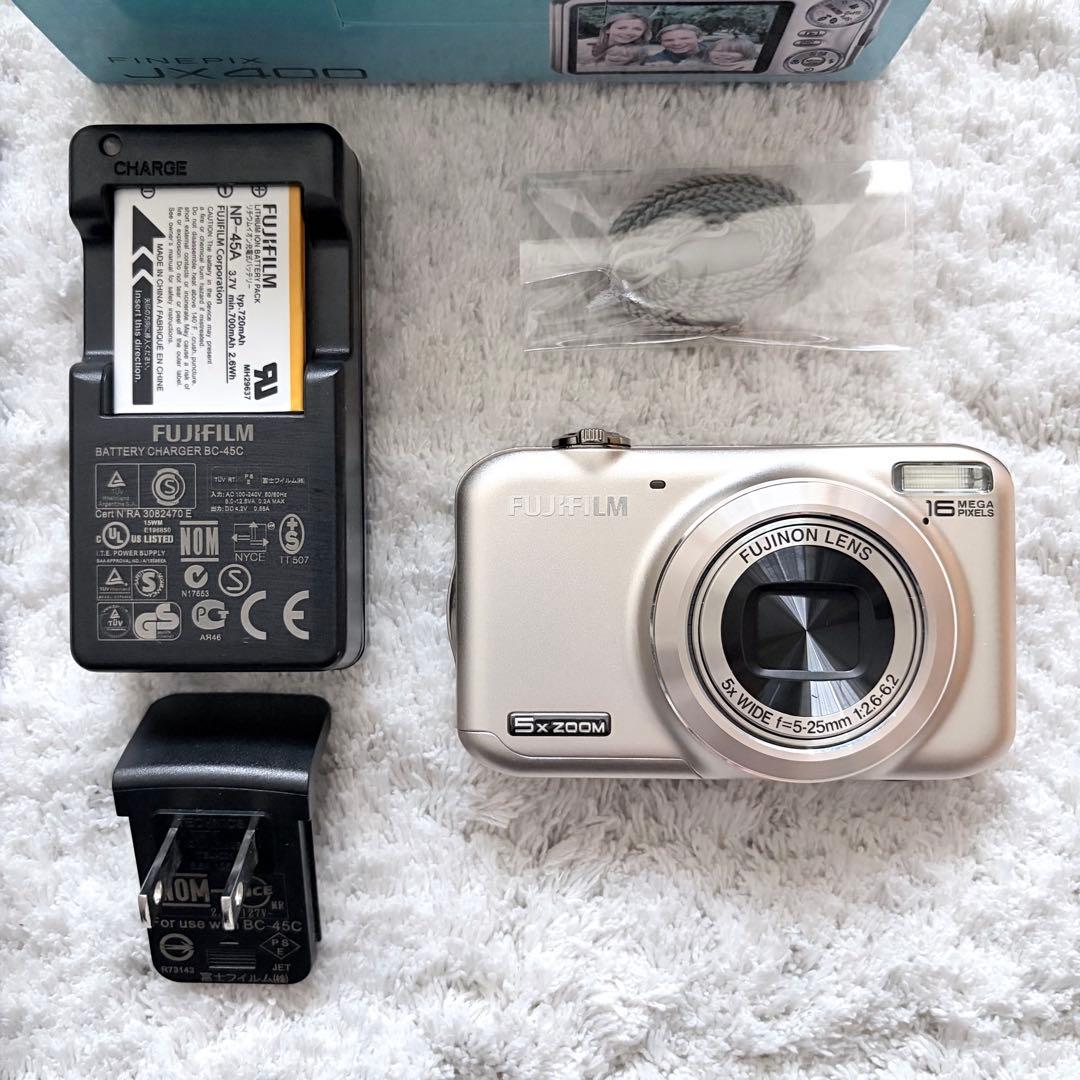 難有り品【動作確認済】FUJIFILM 富士フイルム FINEPIX JX400