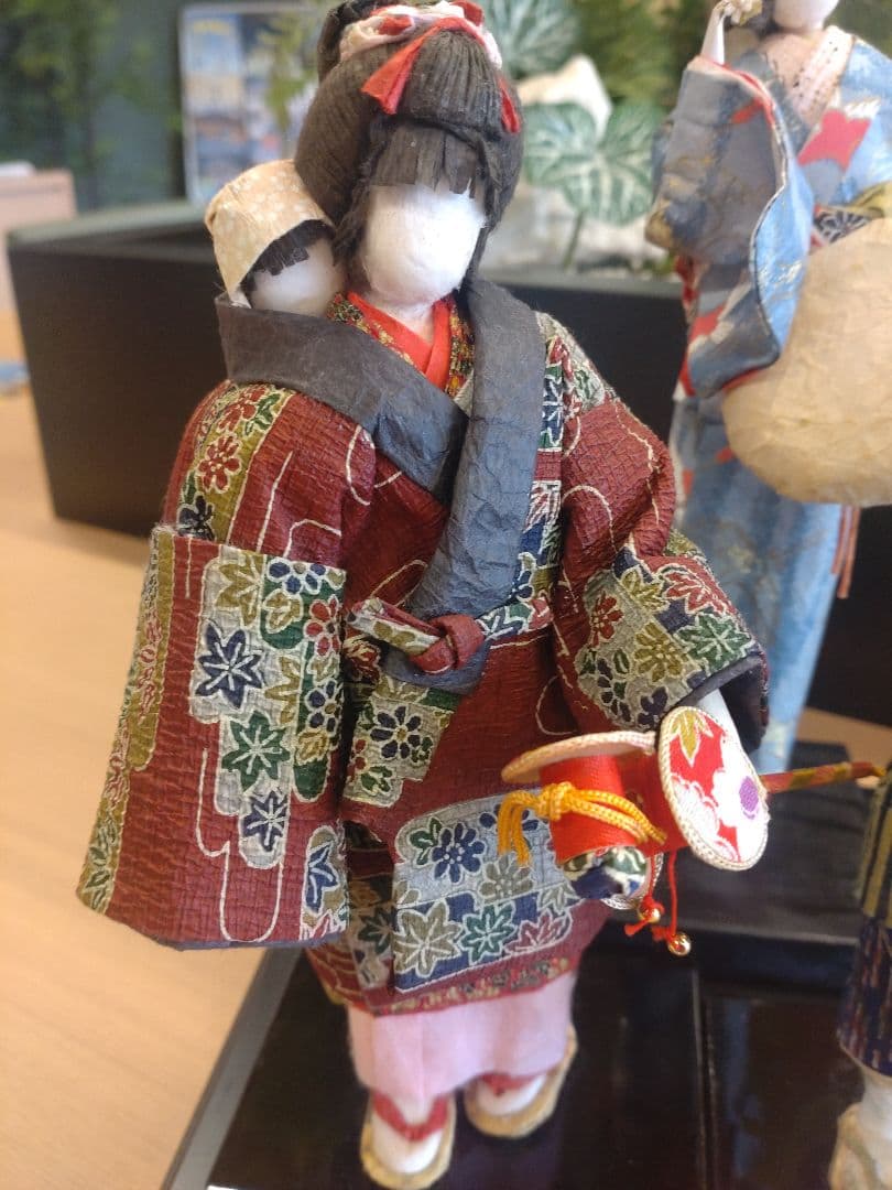 【手作り】紙人形　3体セット