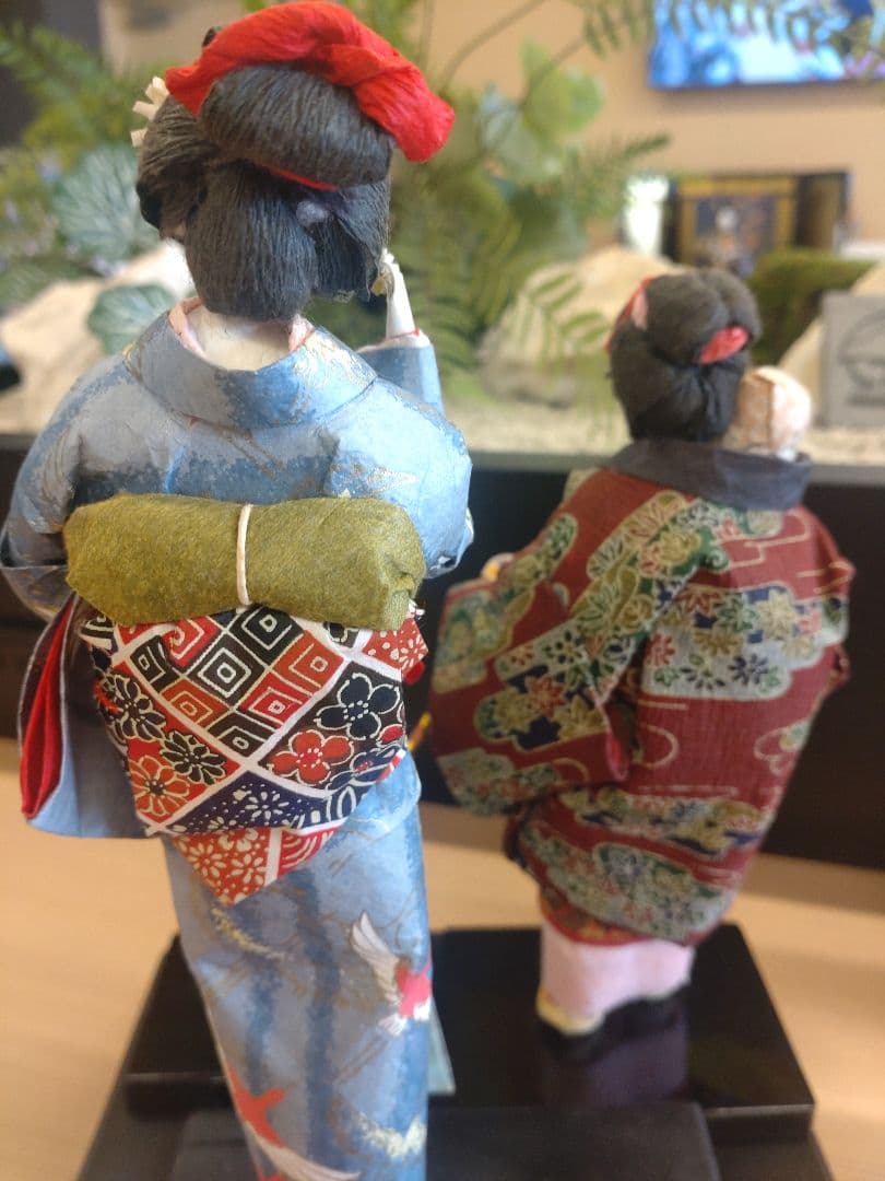 【手作り】紙人形　3体セット