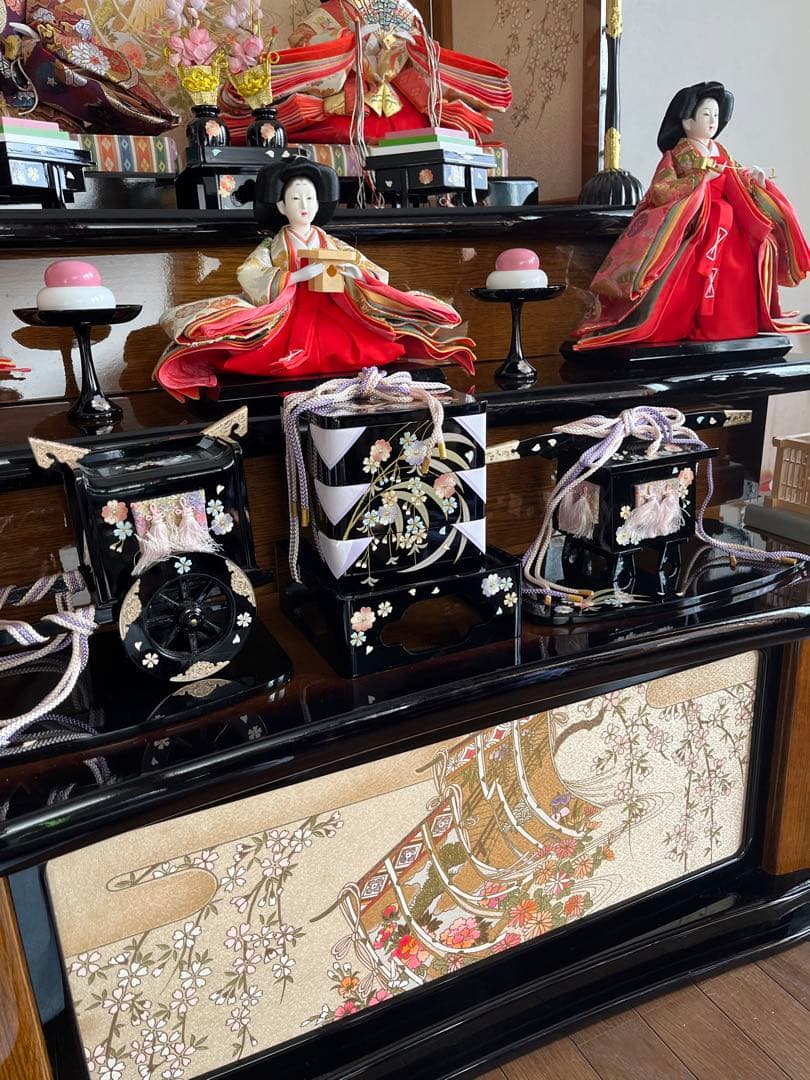 雛人形三段