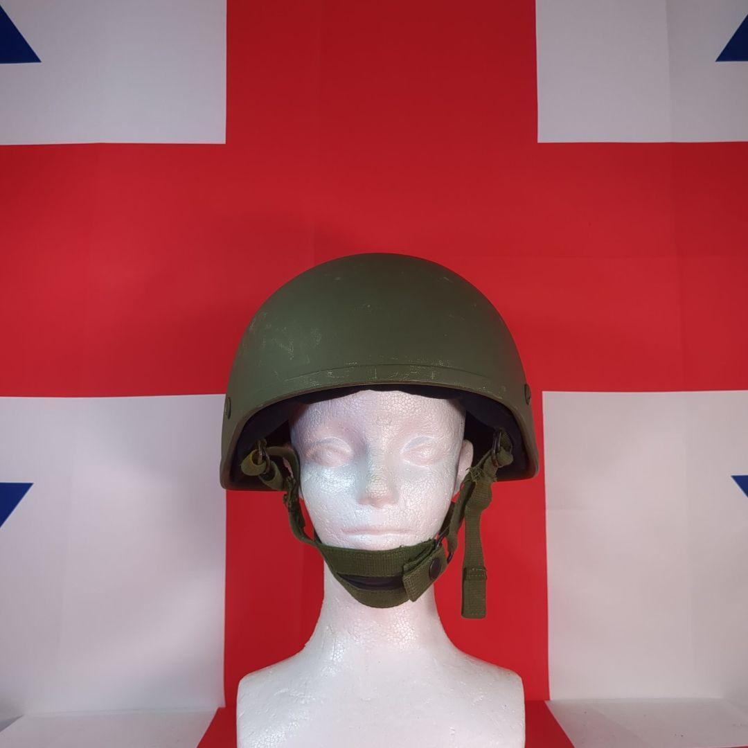 【実物美品】イギリス軍 M76空挺ヘルメット（ MTPカバー付き）