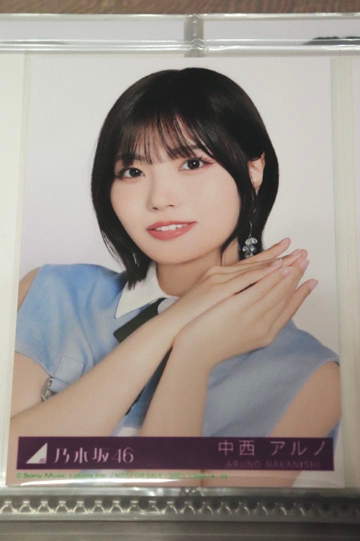 【おまけ付き】乃木坂46 中西アルノ my respect封入生写真セミコン