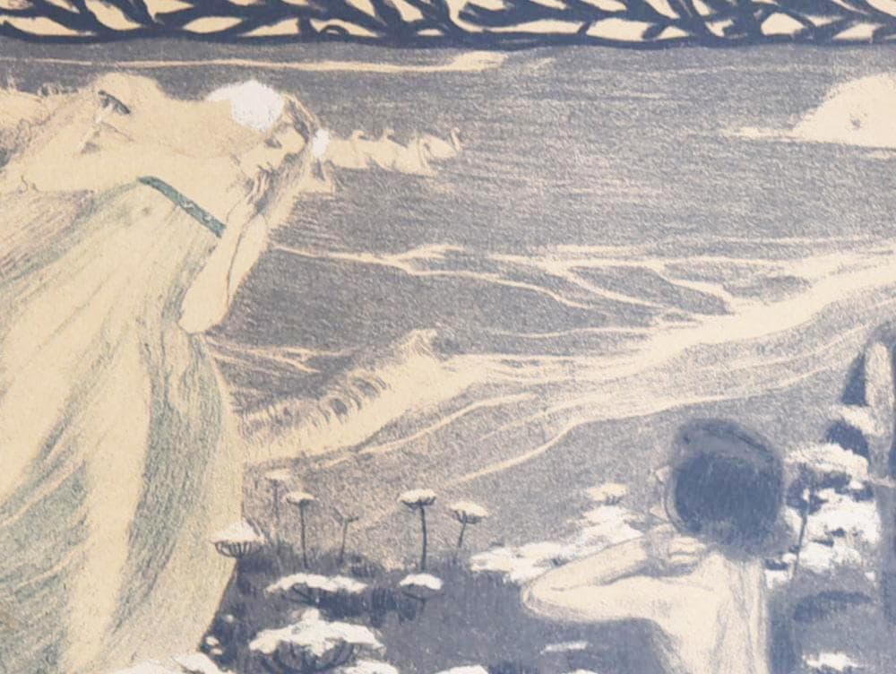 1897年 リトグラフ｜アンリ・ベレリ＝D「幻想」レスタンプ・モデルヌ収録作品