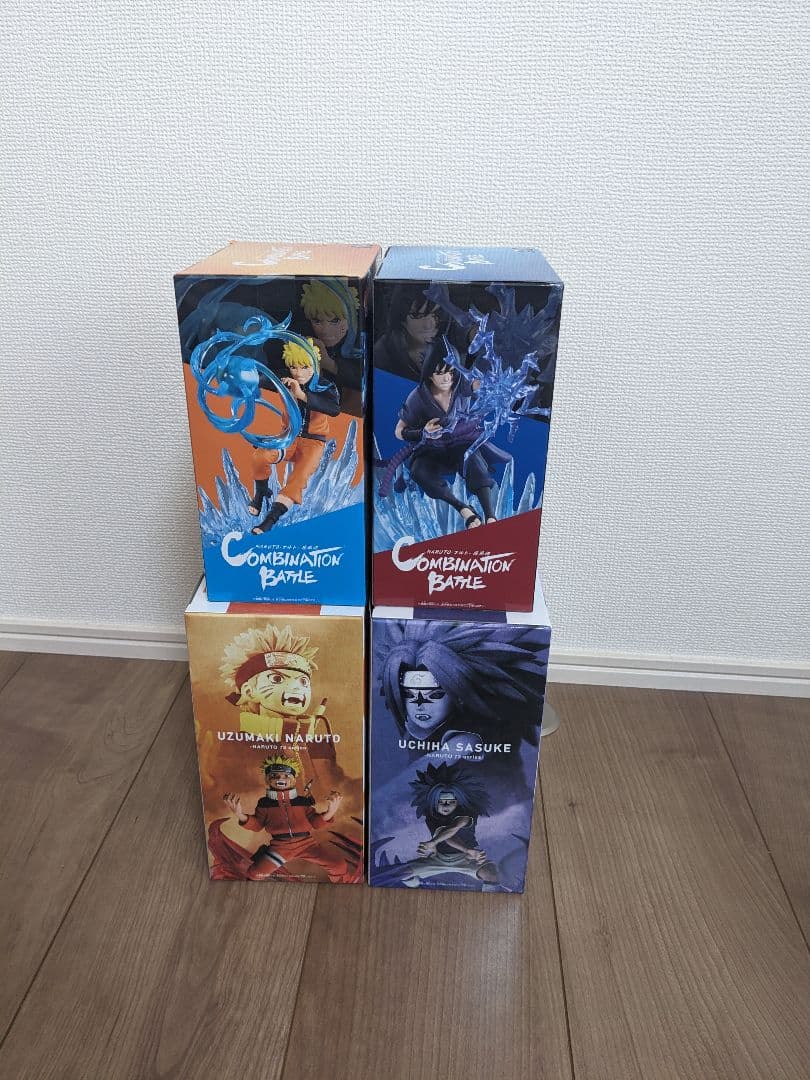 NARUTO ナルト サスケ プライズフィギュア 4点セット