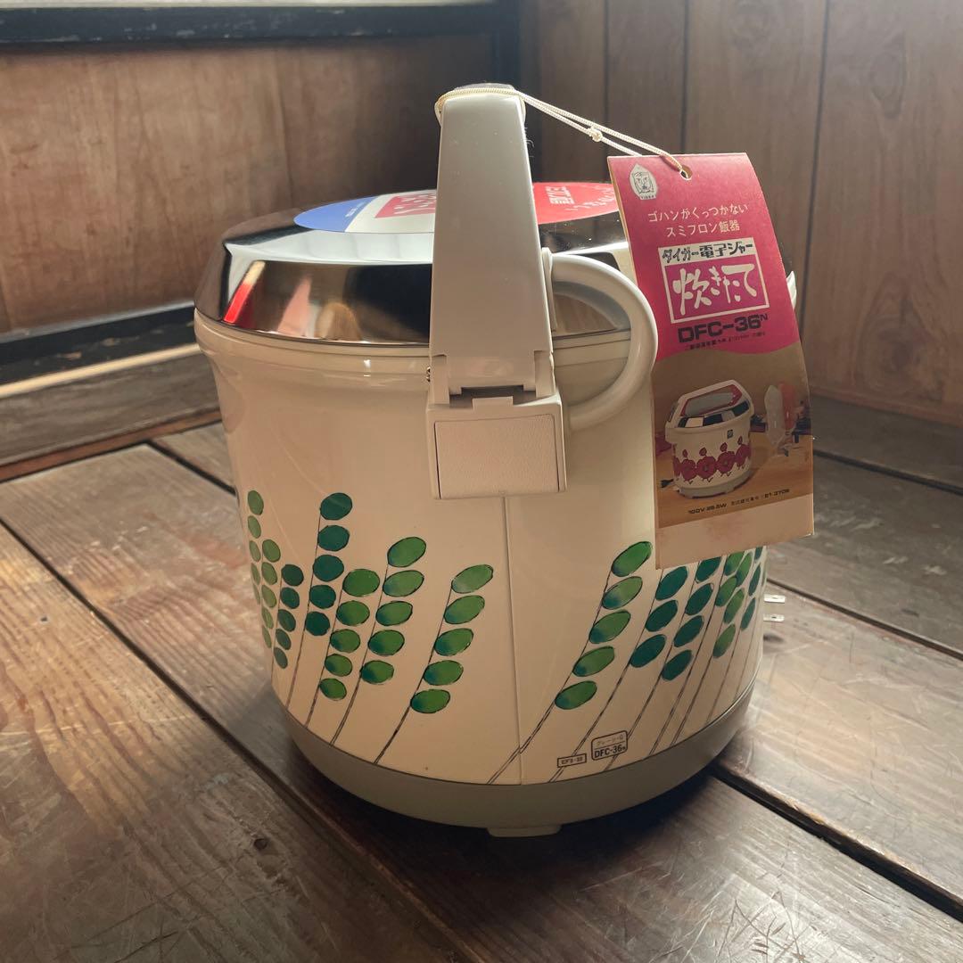 レア　昭和レトロ タイガー 電子ジャー 保温ジャー 保温専用 新品 未使用　希少