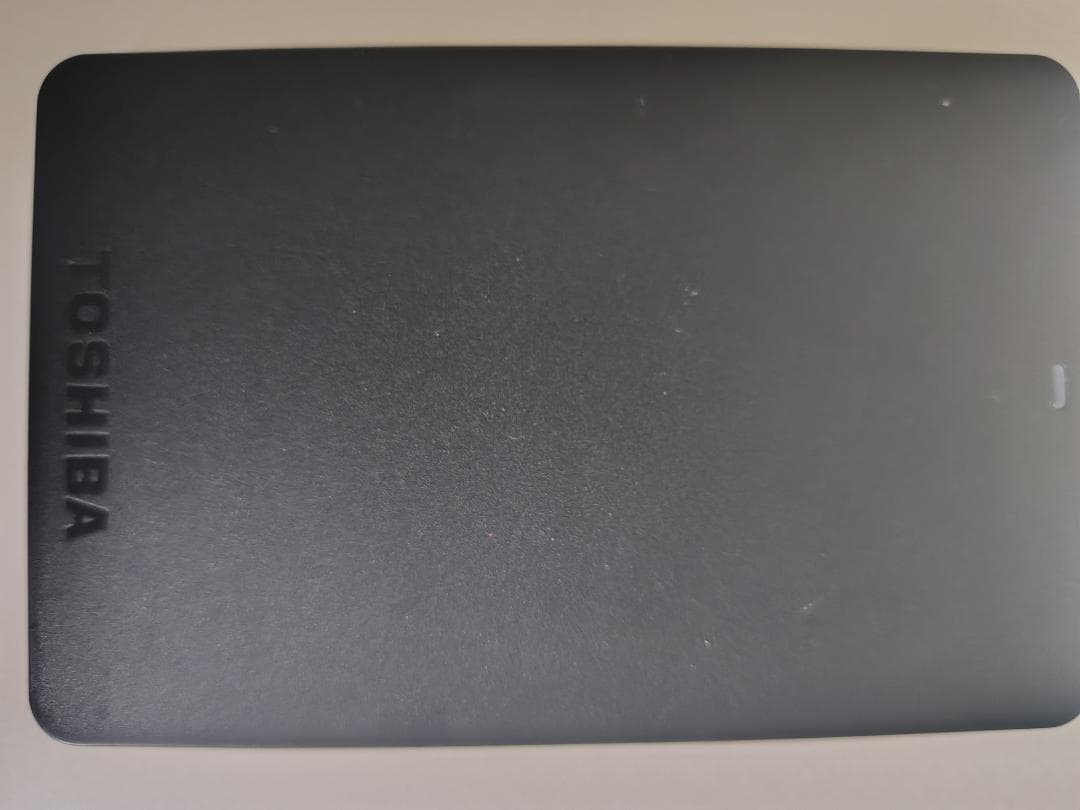 【中古】ポータブル1TB HDD（合計2台）東芝＆トランセンド
