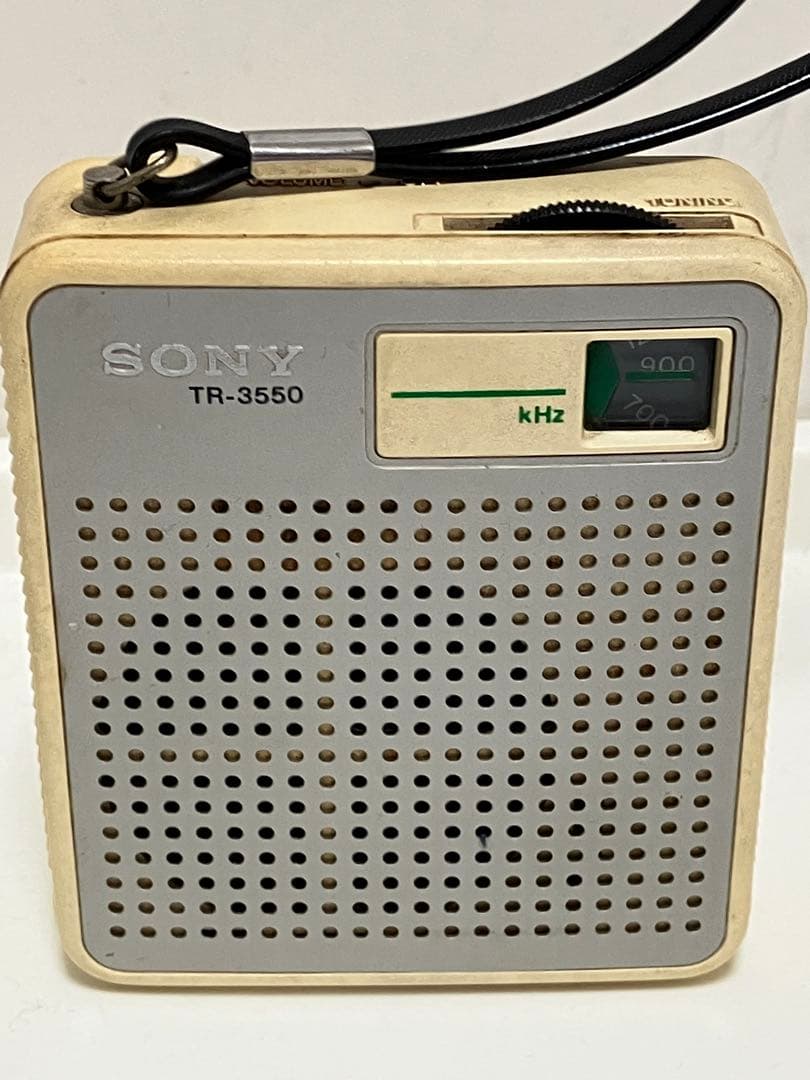 SONY AMポケットラジオ　TR3550 レトロ　ヴィンテージ　アンティーク