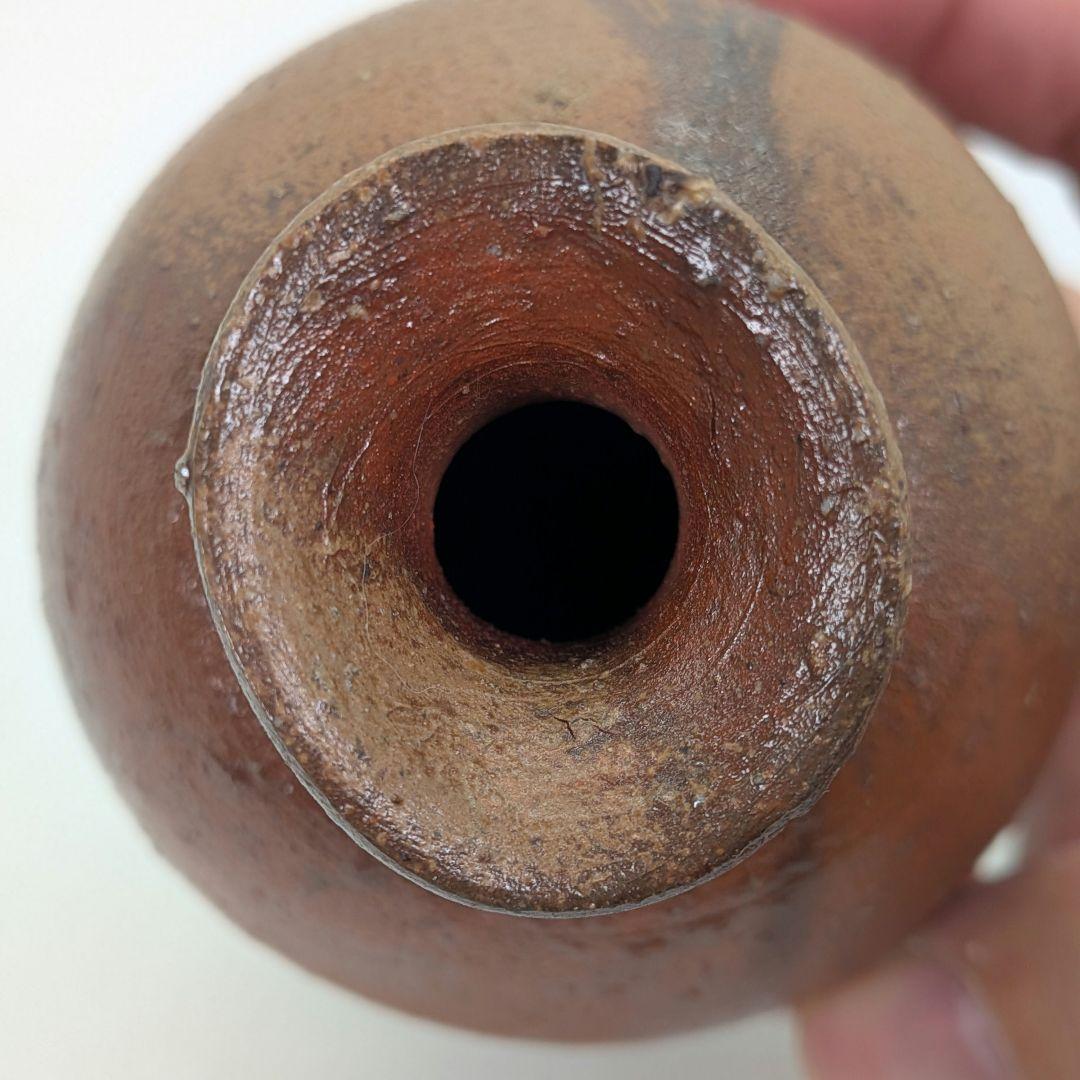 岡山県重要無形文化財 隠崎隆一 備前焼 徳利 共箱共布 とっくり 酒器 容器