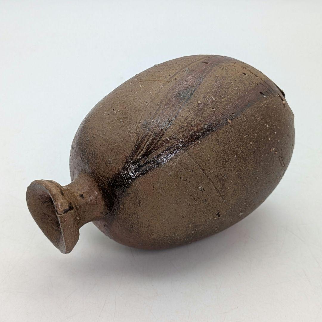 岡山県重要無形文化財 隠崎隆一 備前焼 徳利 共箱共布 とっくり 酒器 容器