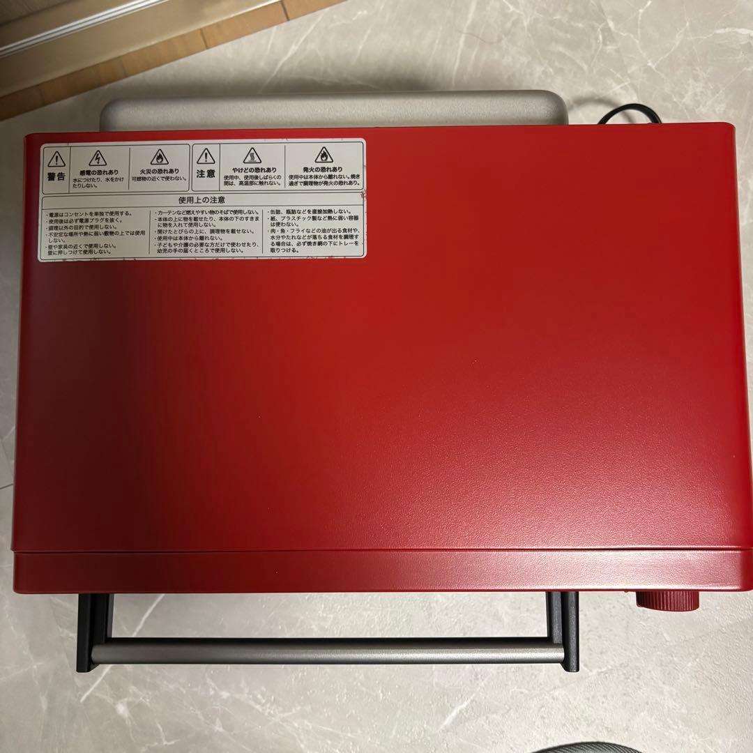 Siroca ノンフライオーブン SCO-502 オーブンレンジ レッド