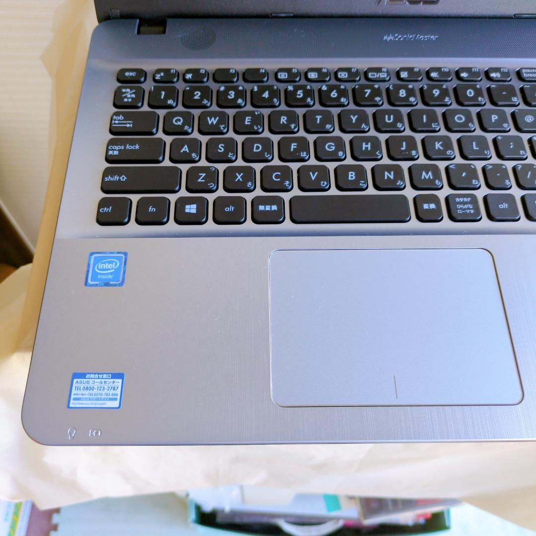 初心者おすすめ ASUS ノートパソコン SSD256GB DVD webカメラ