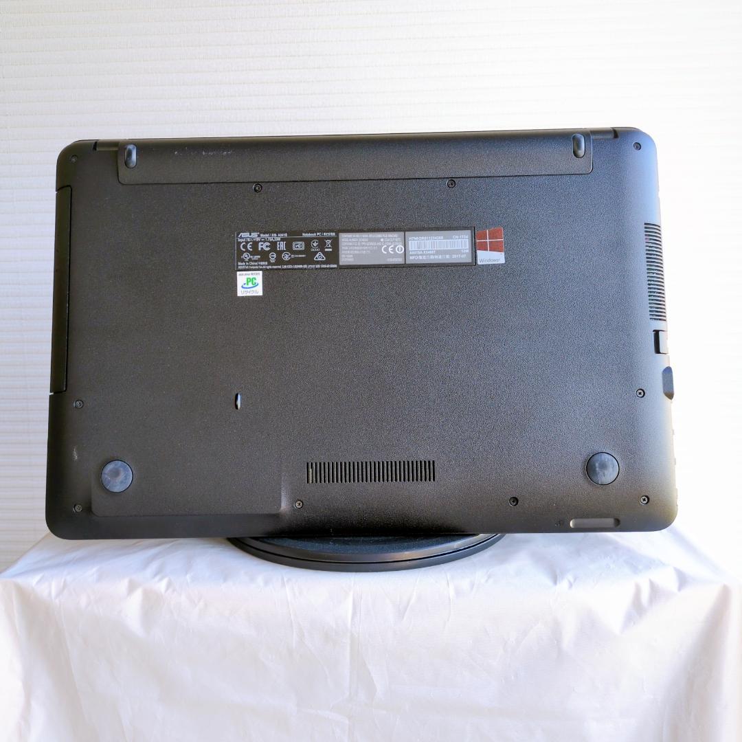 初心者おすすめ ASUS ノートパソコン SSD256GB DVD webカメラ