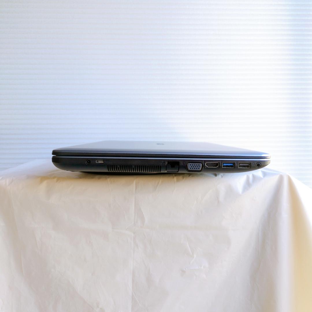 初心者おすすめ ASUS ノートパソコン SSD256GB DVD webカメラ