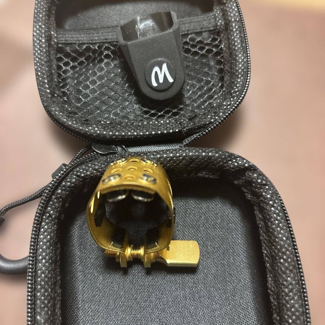 Weissenberg リガチャー&キャップ　S／Gメッキ SOPRANO