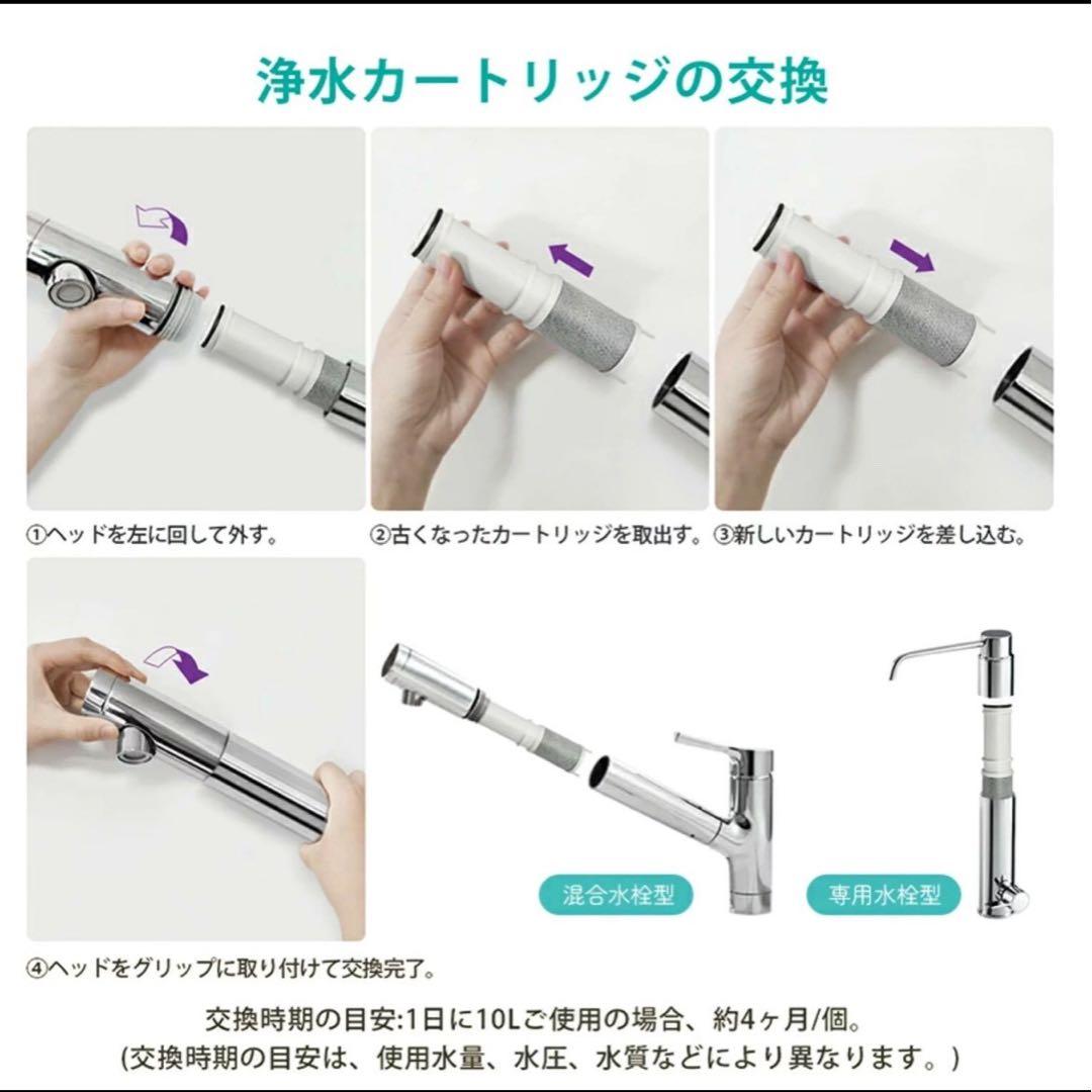 Panasonic パナソニック 浄水器水栓交換用カートリッジ　3本入り