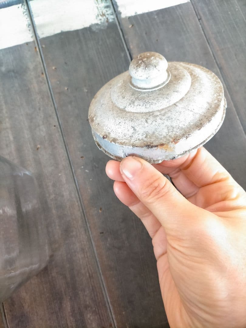 昭和レトロ　ガラス瓶　菓子瓶　保存瓶