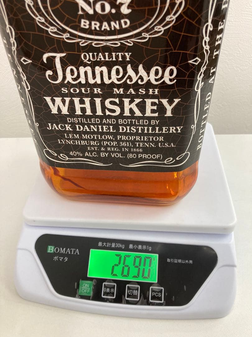 【特大ディスプレイ✨】 ジャックダニエル　ガラス製　非売品　激レア　高さ48㎝