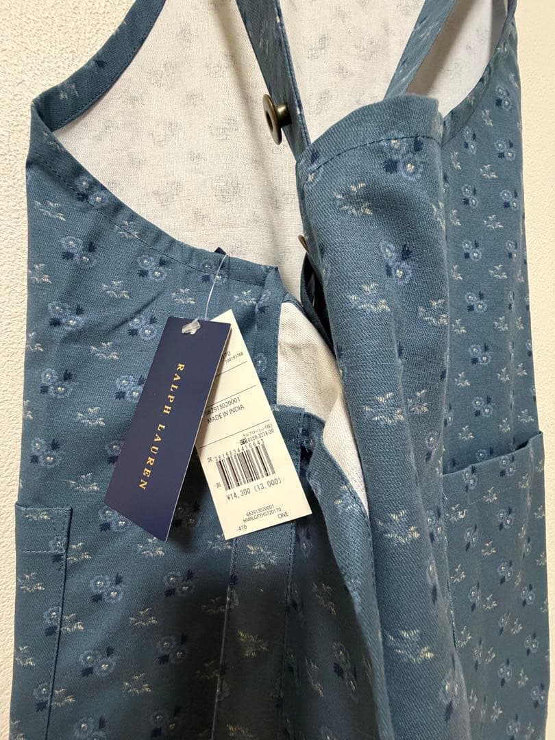 ラルフローレン　エプロン　花柄