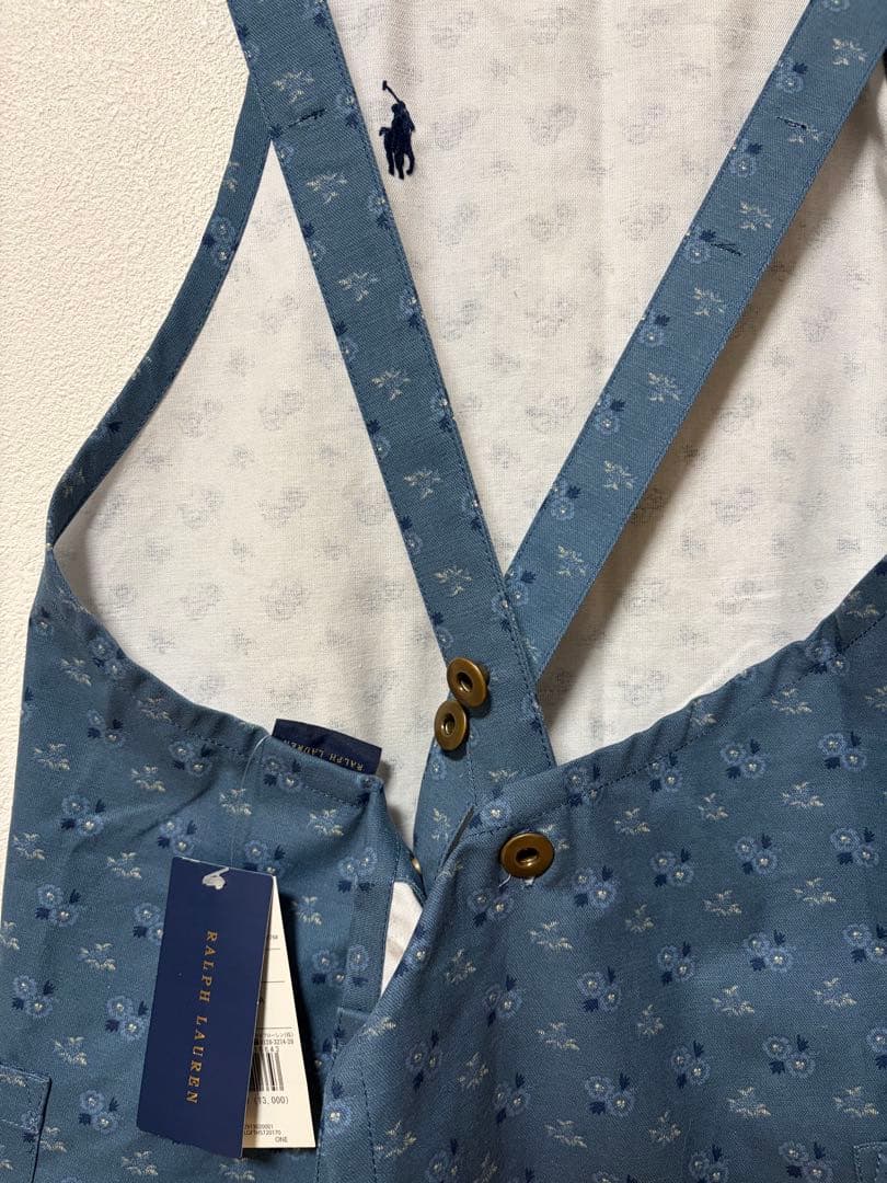 ラルフローレン　エプロン　花柄