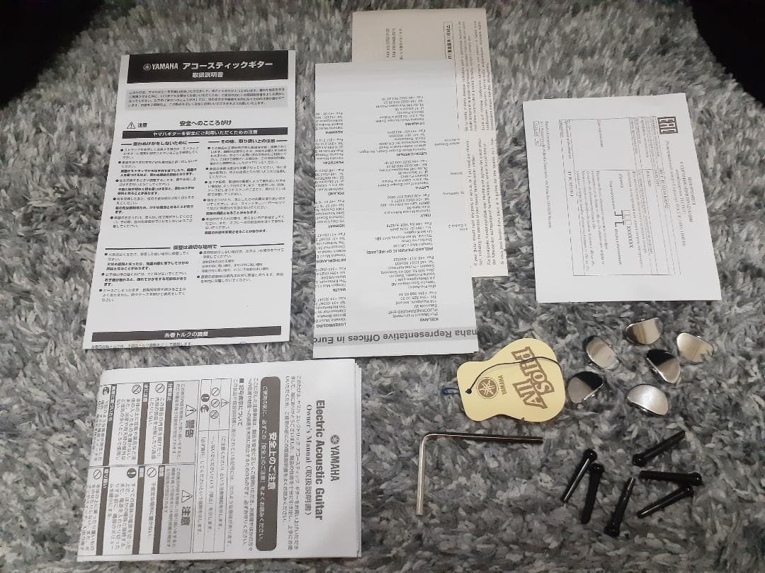 YAMAHA オール単板 A3M エレアコ 純正ケース・付属品おまけ多数あり